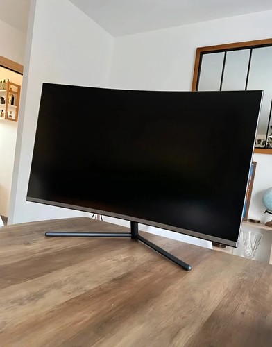 écran gamer incurvé 4k - gamer,